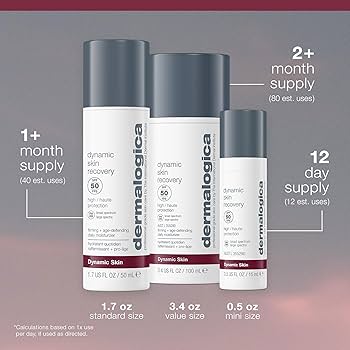 Amazon.com: Dermalogica Dynamic Skin Recovery SPF50, Anti-Aging
