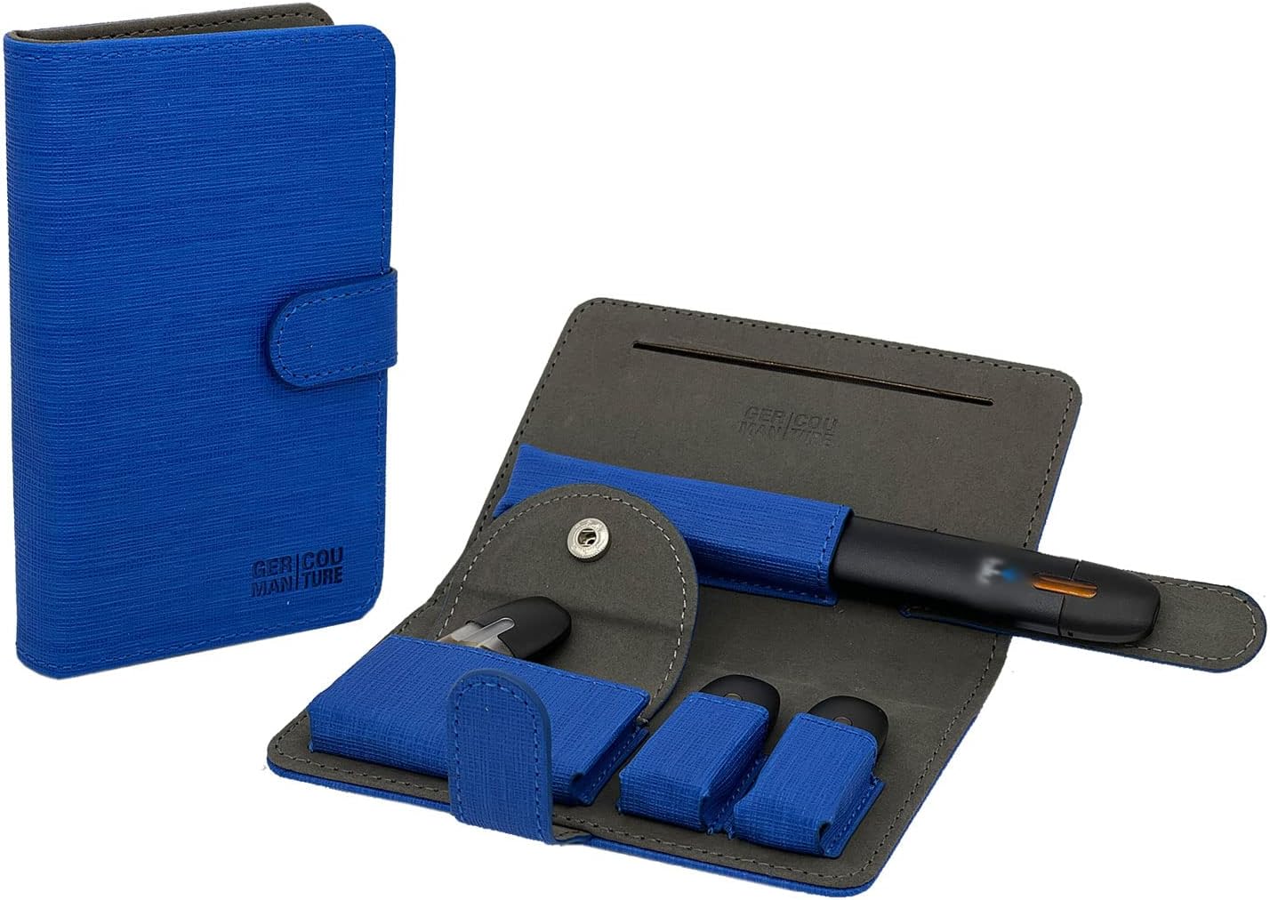GC My-case Compatible with myblu Case for My Blu, Accessories such as e-Cigarette Vape Device Liquidpod (Royal Blue)