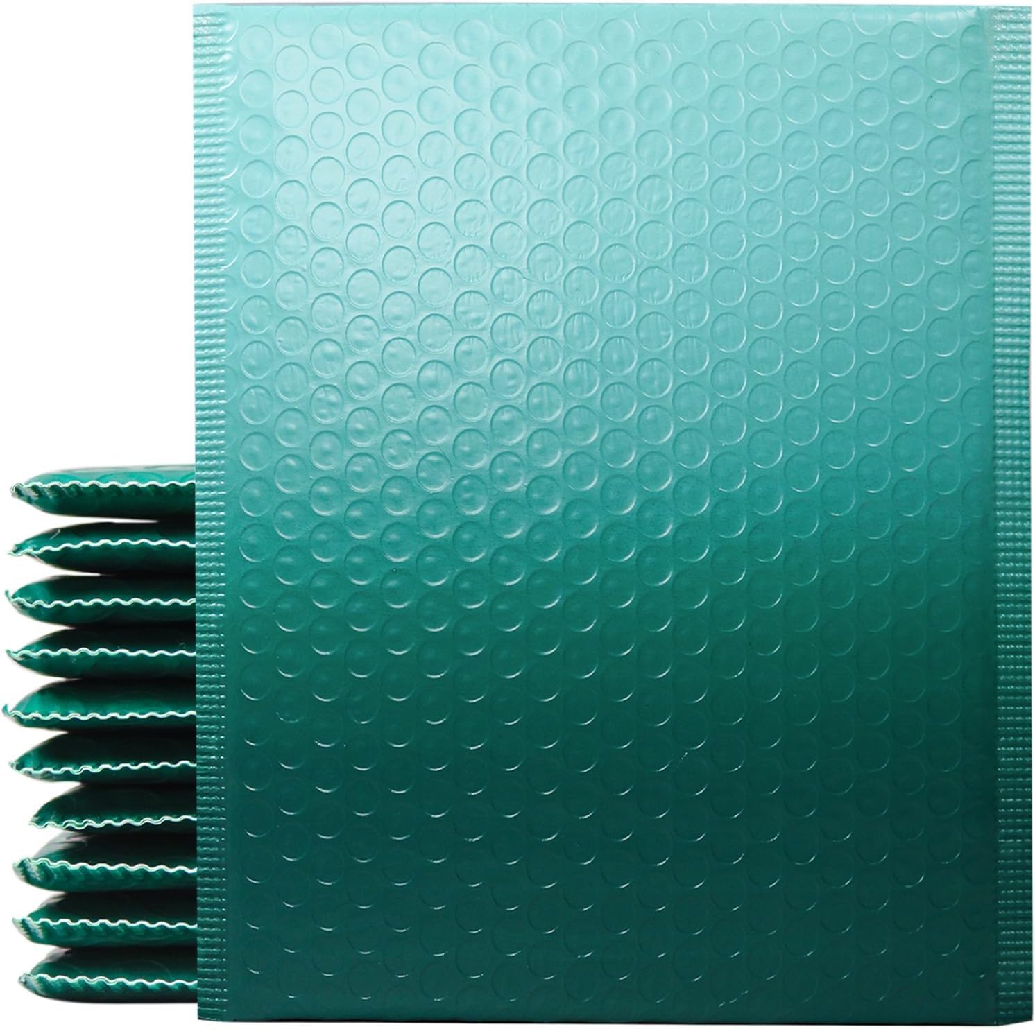 IMPOFFI 8.5x11 Inch 30 Pack Green Bubble Mailers, Waterproof Padded Envelopes, Self Seal, Strong Adhesion Bubble Envelopes, Cushioning Padded Mailers