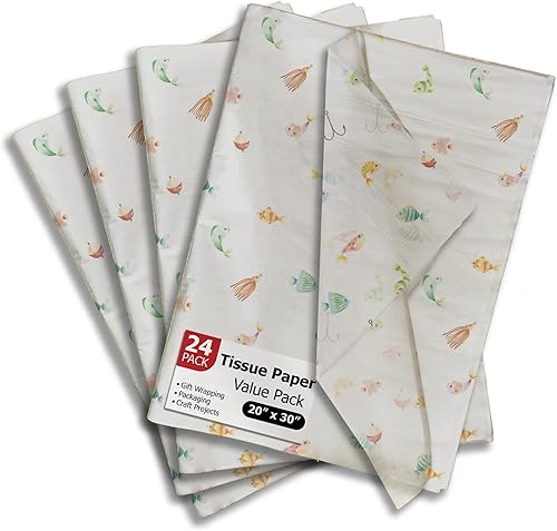 Miniatura 21 de Pro Supply Global Papel de seda impreso con hojas de otoño para bolsas de regalo o cajas y envoltura, papel de seda decorativo de otoño a granel
