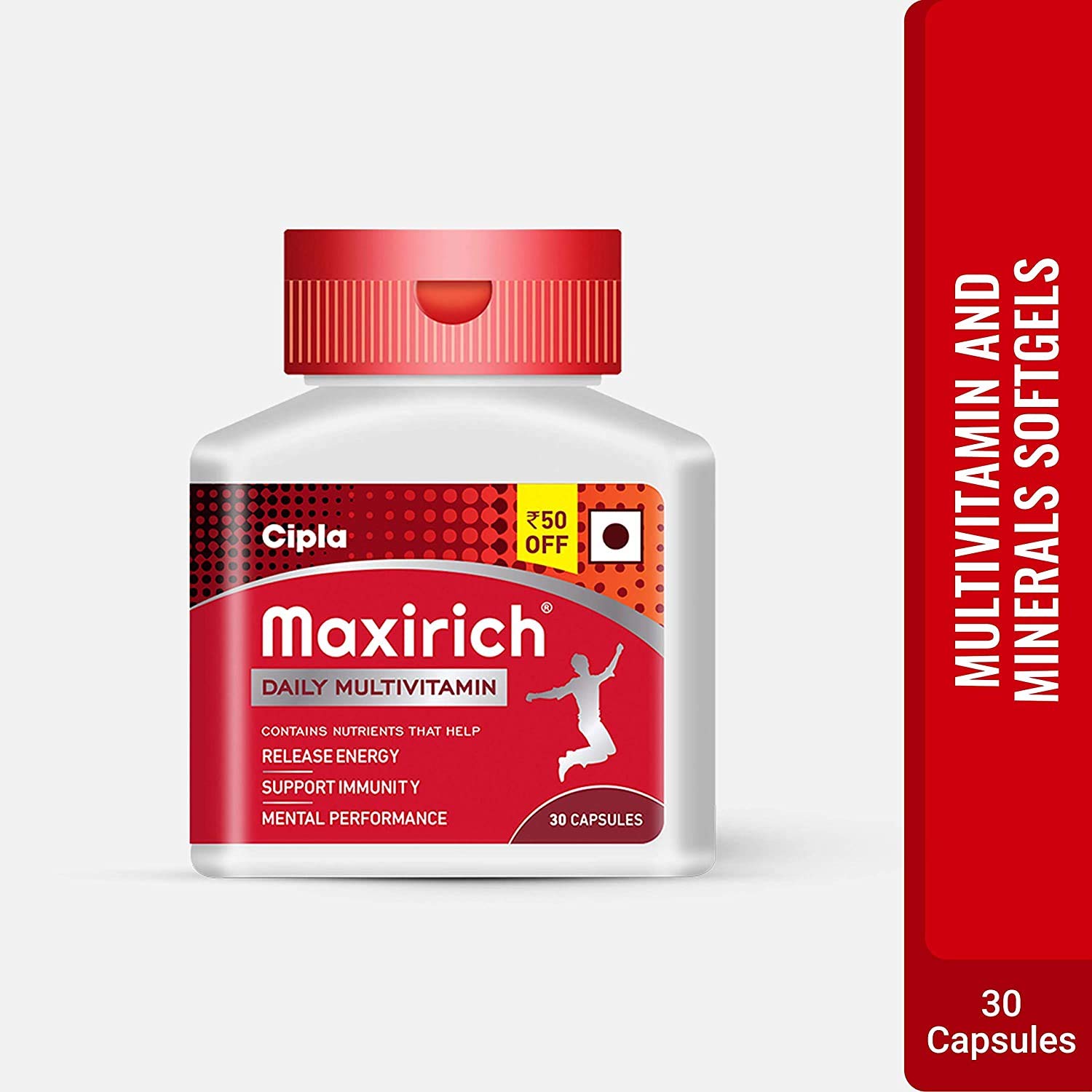 The Choice Cipla Maxirich Daily Multivitamin Capsules with Essential
