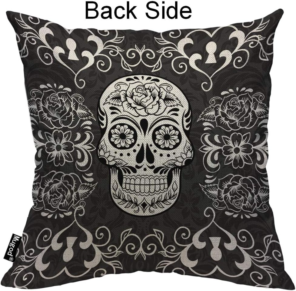 skull shaped pillow