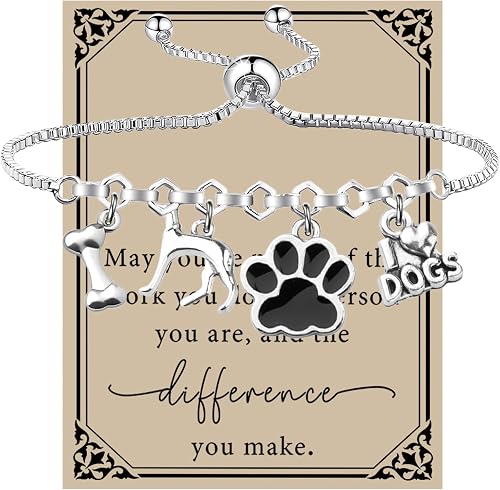 SEIRAA Greyhound Bracelet Greyhound Owner Gifts Greyhound Lover Gifts Greyhound 