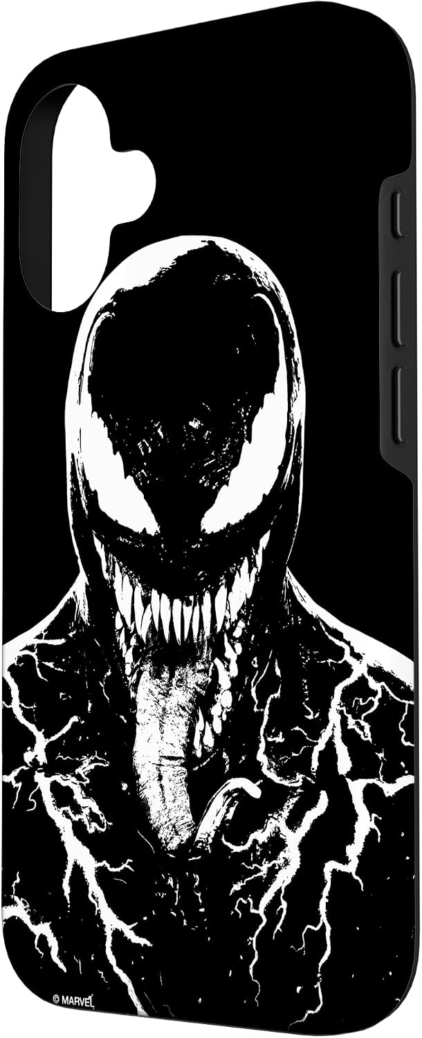Marvel Venom: Let There Be Carnage Black Case for iPhone 16