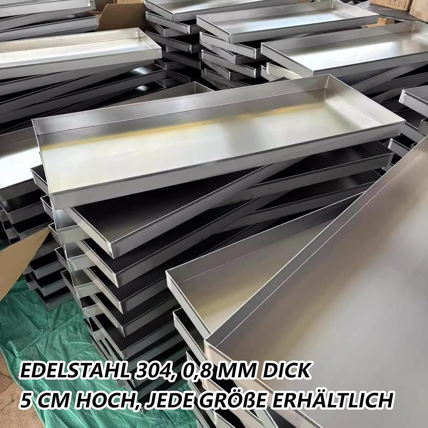 エアコンドリップパン 凝縮水排水パン AC ユニット用 防漏高耐久 溶接設計 床保護 防水対応(90x20cm(36x8in))