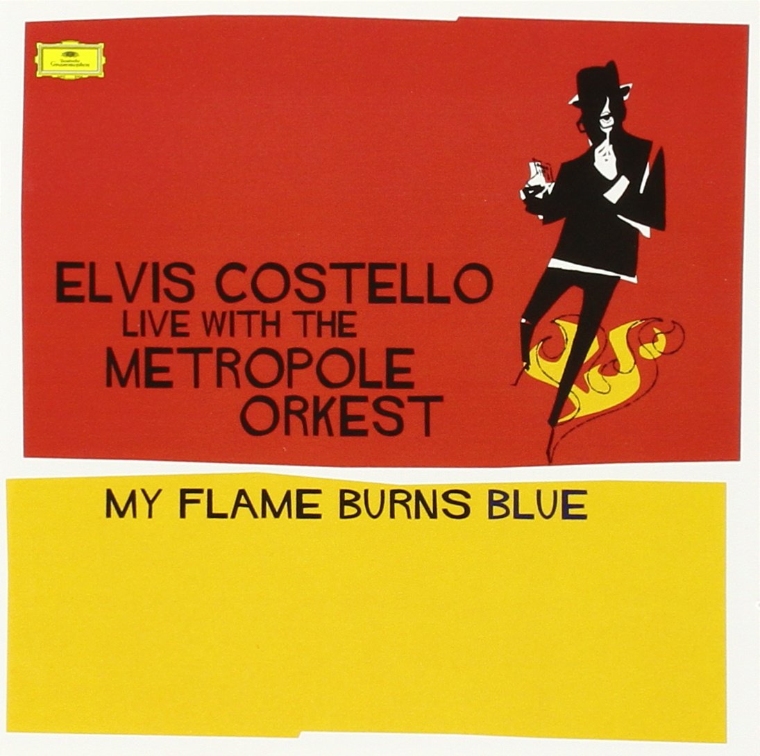 My Flame Burns Blue [Audio CD] COSTELLO,ELVIS & THE METROPOLE ORKESTRA
