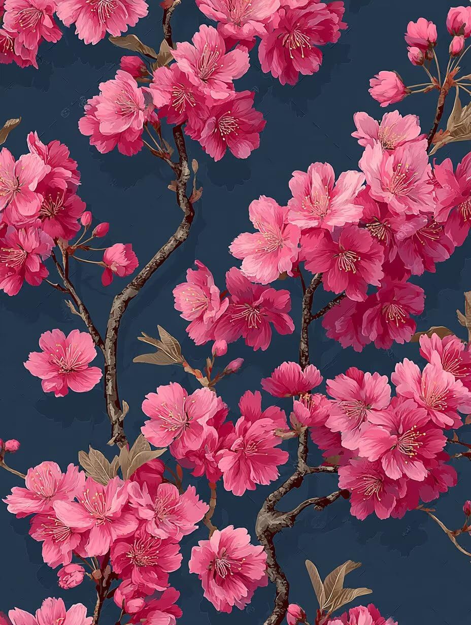 Fiori Di Pesco Rosa, 1000 Pezzi Puzzle Classici, per Adulti YHPGL6-242