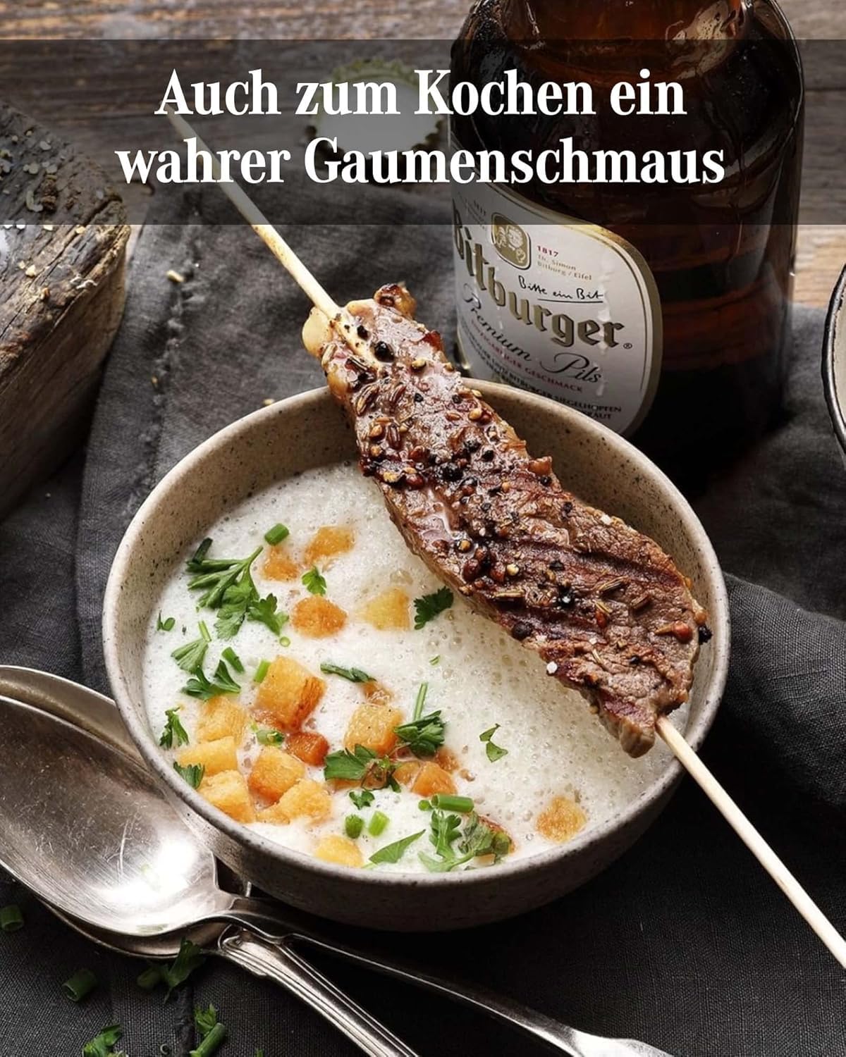 Bitburger Premium Pils - Dosen-Bier (24x 0,5l) - Leichter, Feinherber Pilsgenuss - Intensives Hopfenaroma - Nach Deutschem Reinheitsgebot gebraut - WM Edition: nur so lange der Vorrat reicht
