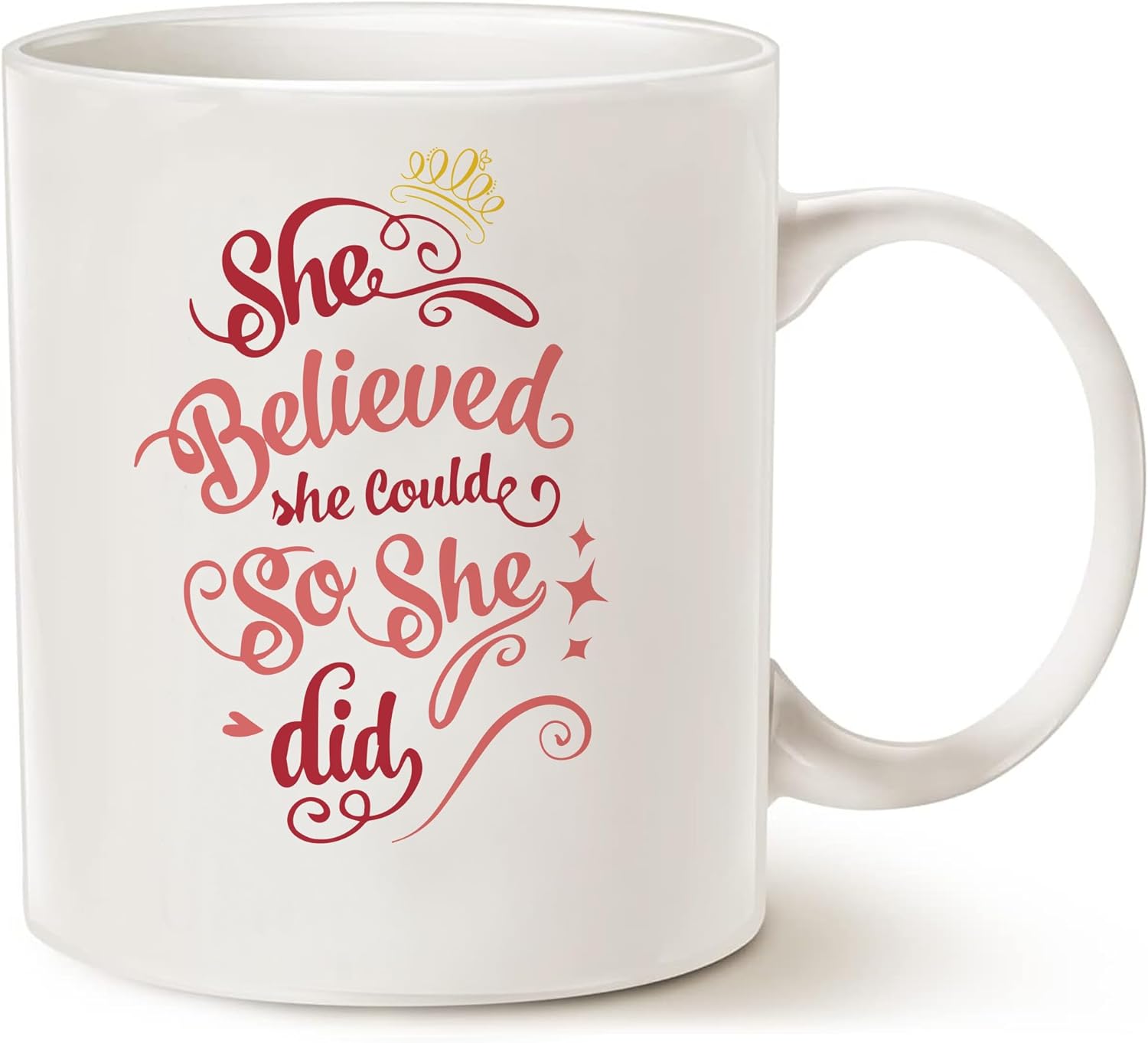FableKnot She Believed She Could So She Did Coffee Mug