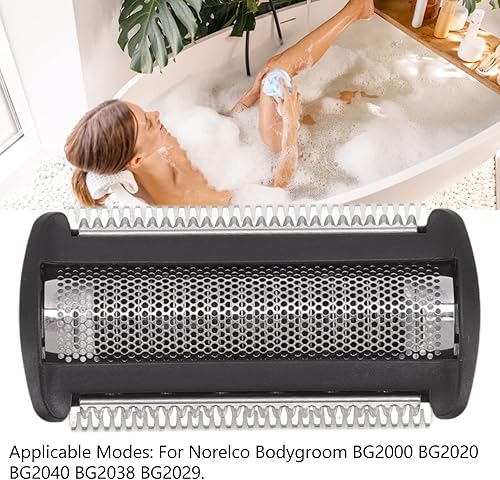 Miniatura 3 de Lámina de repuesto para BG2000 BG2020 BG2040 BG2038 BG2029 - Recortadora de repuesto impermeable fácil de reemplazar la cabeza de la afeitadora