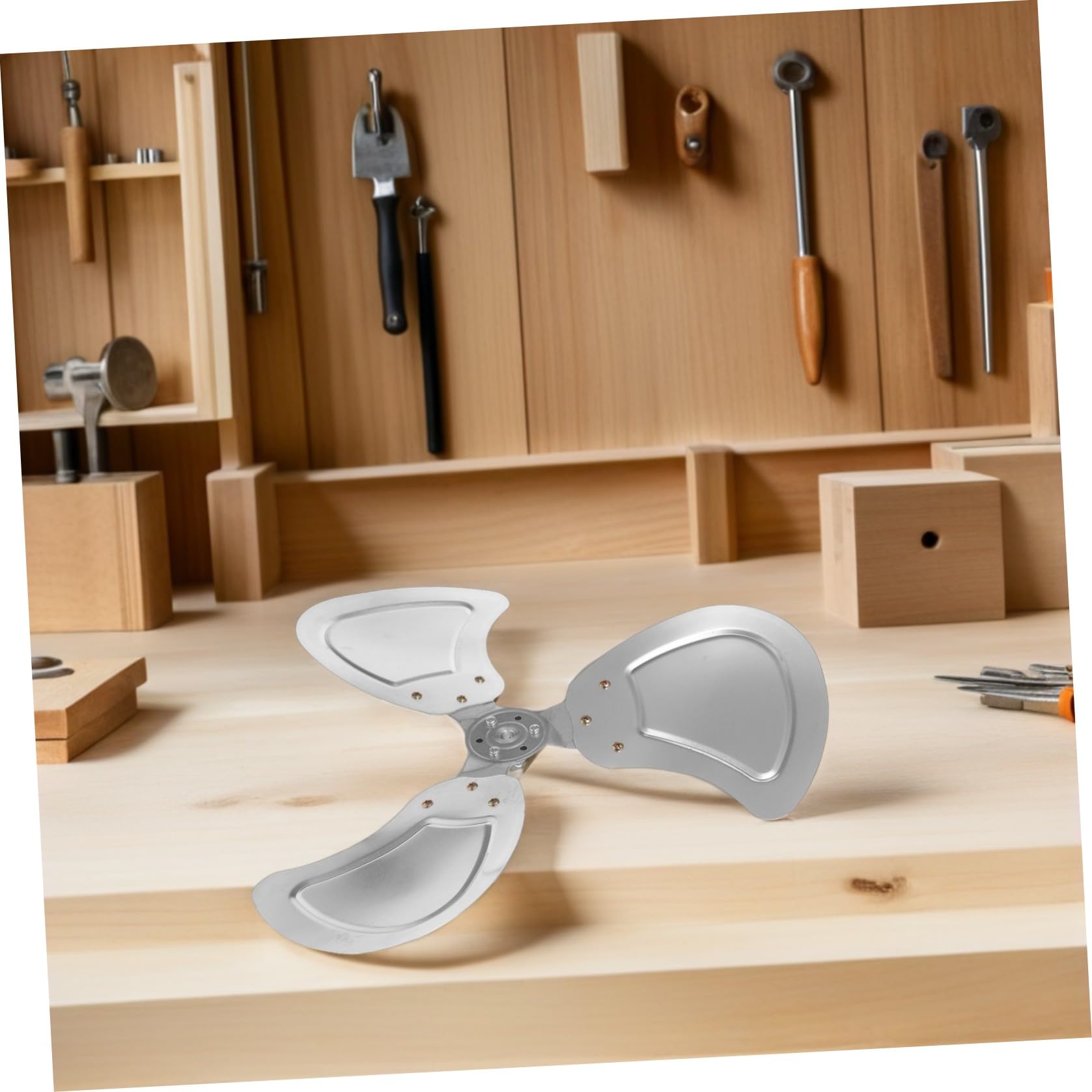 NUOBESTY Ventilador de Aluminio de Repuesto Ideales para Decoración Verano Aspas y Larga Vida Útil Fácil Mantenimiento para Ventilador de Piso en Fábricas y Espacios Comerciales