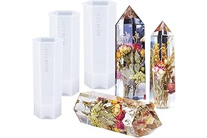 DIY Crystal Tower Mold Set: Unlock Your Creativity with Epoxy Resin Art