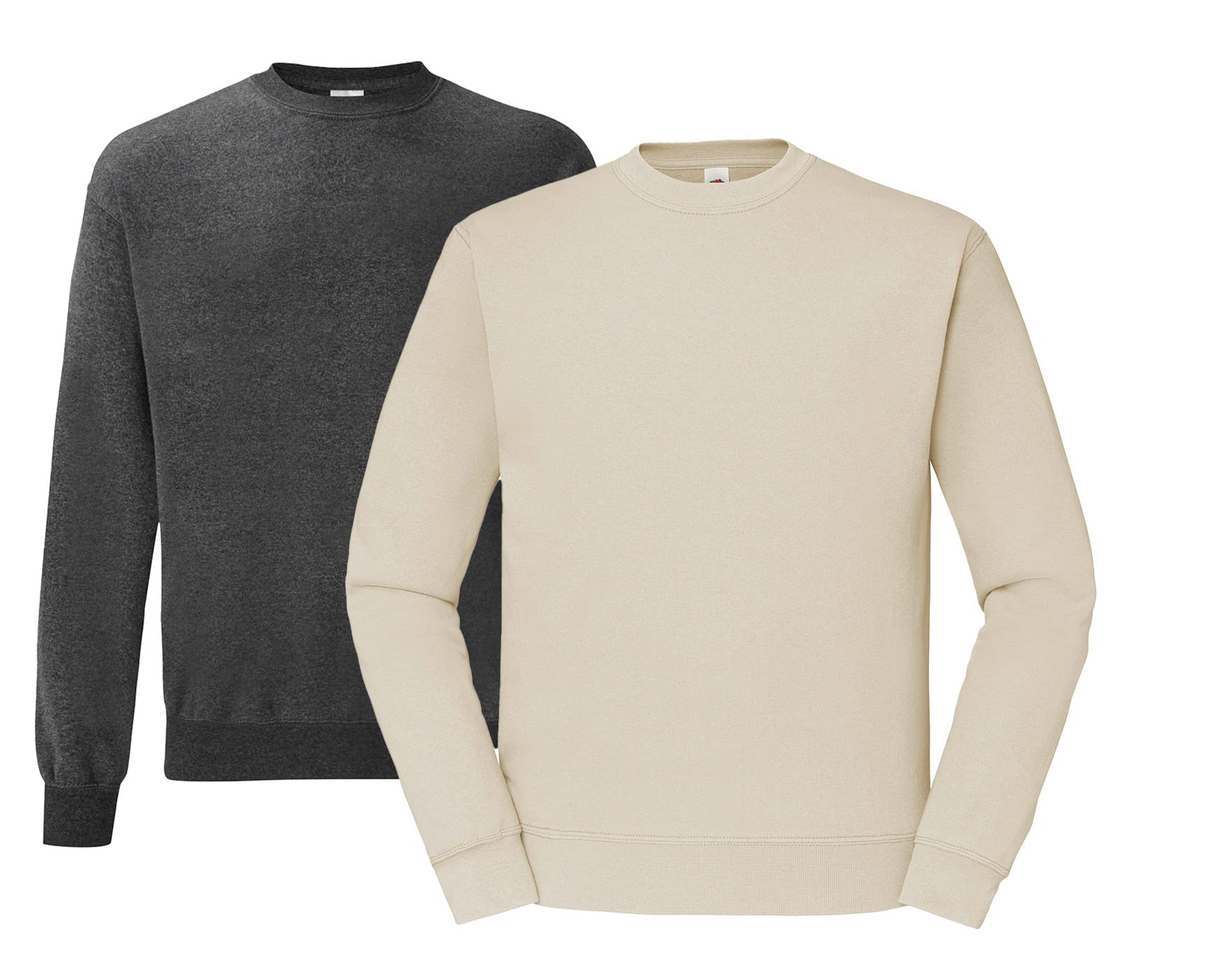 Fruit of the Loom Men’s Set-in Sweatshirt, M