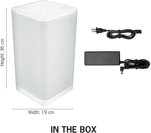 Miniatura 7 de Ultimate Ears HYPERBOOM Altavoz Bluetooth portátil, altavoz inalámbrico con graves grandes, resistente al agua, IPX4, rango de 150 pies, duración de