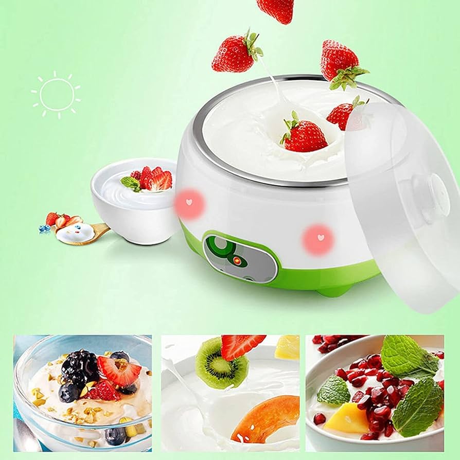 Buy JOSSYFY® Classic Portable Yogurt (DAHI) Maker| Premium Stainless Steel Inner Container | Electric Curd Maker Machine for Home Kitchen | Automatic | 1.2L Capacity | Multicolor Online at Low Prices in India - Amazon.in