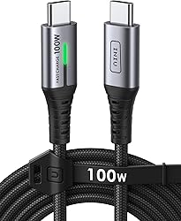 INIU USB C Cable, [2m] 100W Fast Charging USB C to USB C …