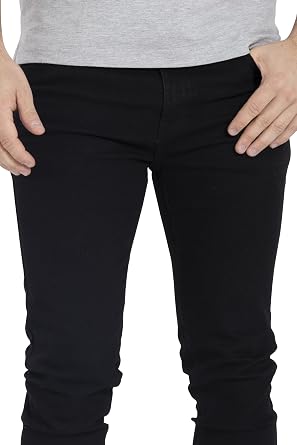 WESTACE Men's Slim Fit Jeans Relaxed Super Flex Denim Stretch Comfortable Wear Classic 5-Pocket Essential Pant Mens 28W-40W