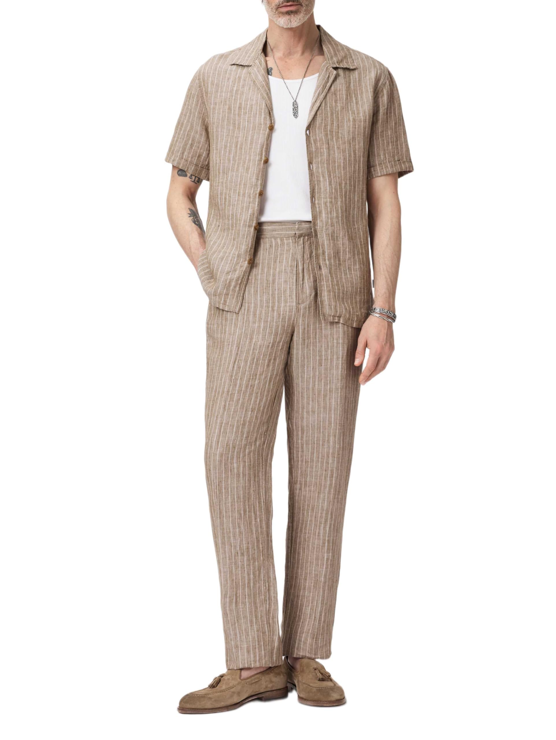 John Varvatos Grady 셔츠 페이드 끈 XL