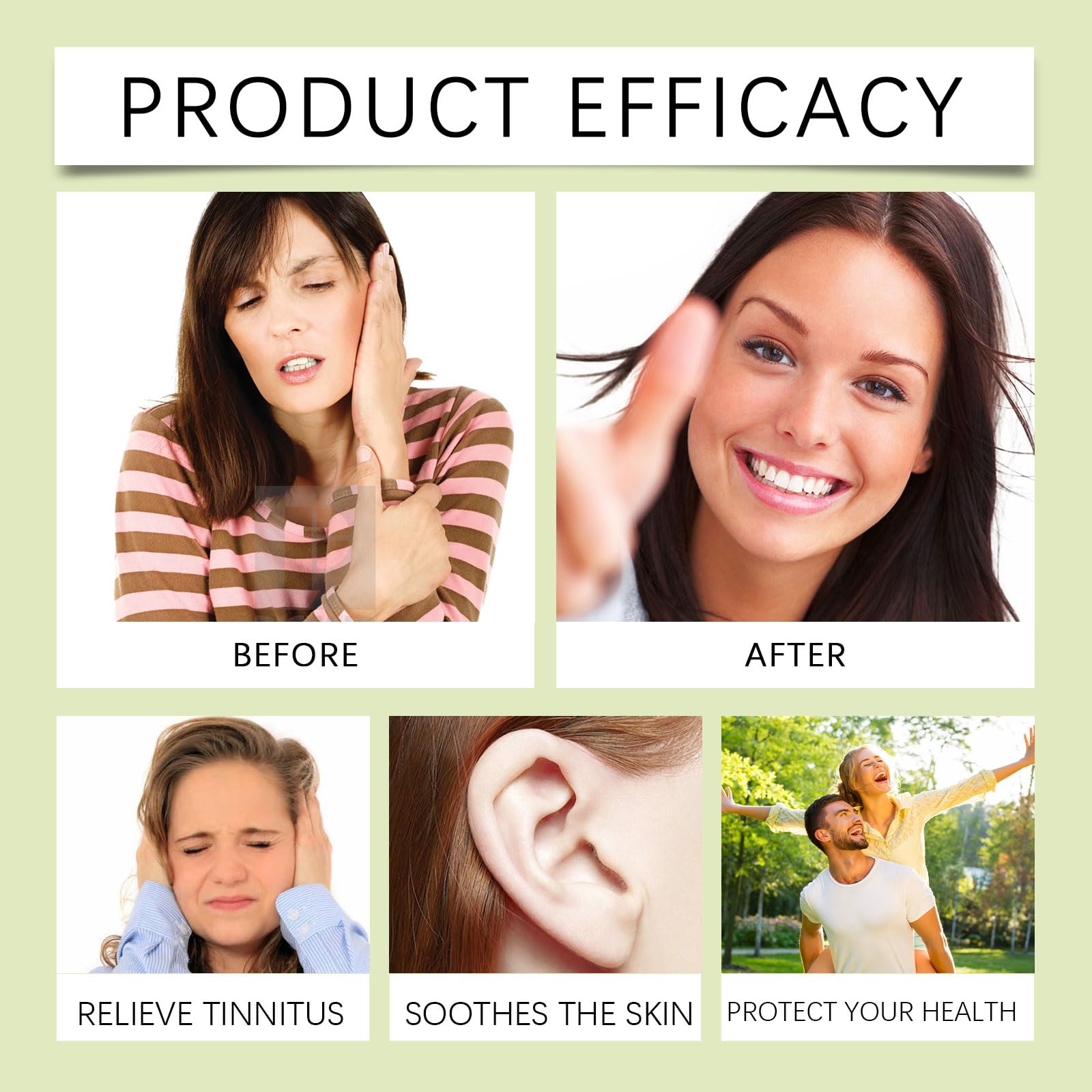 Tinnitus Relief for Ringing Ears - Ear Drops to Reduce Noise, Soothe Clogged Ears and Promote Clear Hearing, Gentle Formula（60ML/2FL.OZ) — view 6