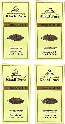 Pure Herbal Cumin seed Essential Oil, 15 ml (Pack of 4)