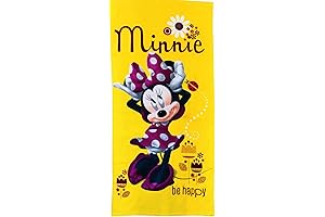Minnie Mouse Kids' Beach Towel with Attached Hood