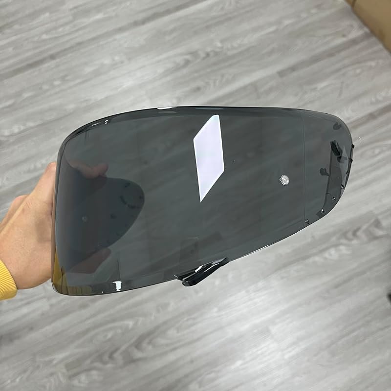 CWR-1 Shield for Shoei X14,Z7,NXR,RF-SR,X-Spirit,CWR-F,RYD,RF-1200 Face Shield Uv Protected Helmet Accessories (Light Black-for Day & Night)