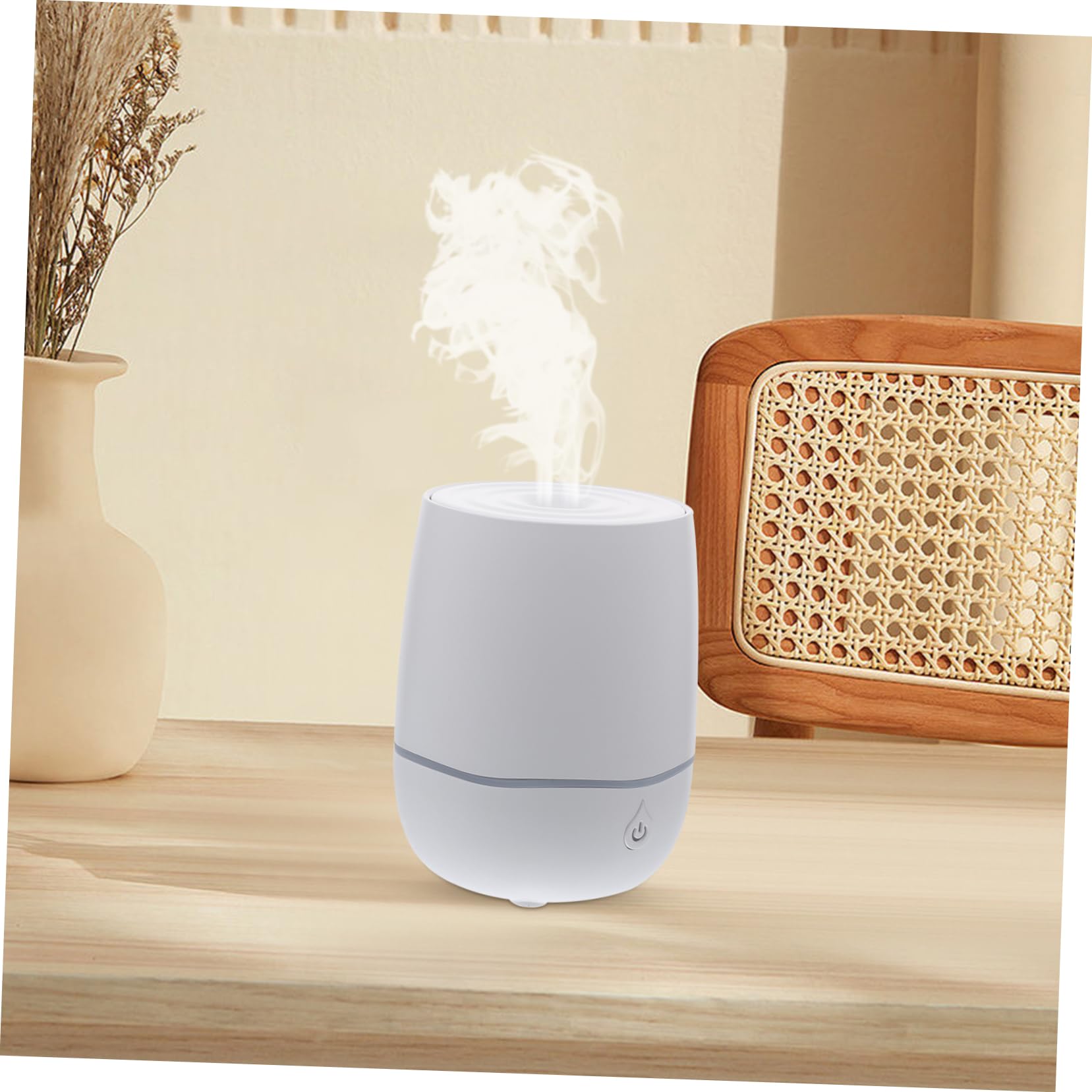 MAGICLULU Umidificatore Portatile Usb Bianco Mini Diffusore Di Per Casa Ufficio e Spa Funzionamento Silenzioso Per Salubre e Della