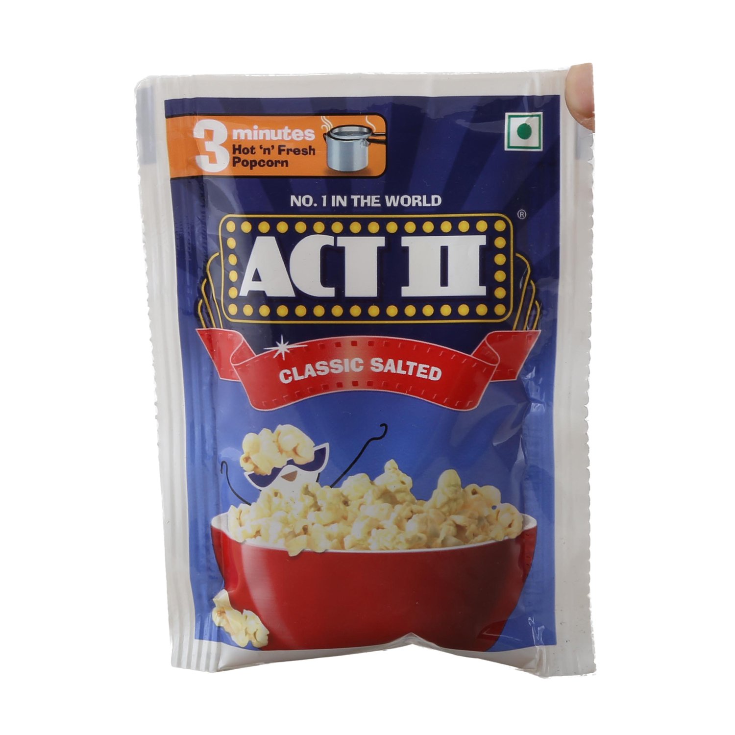 Act II Instant Popcorn - Classic Salted, 40g Pouch