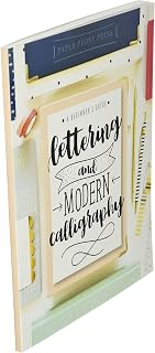 Lettering & Modern Calligraphy Beginner's Guide: Hand Lettering Workbook with 5 Styles & 15 Projects