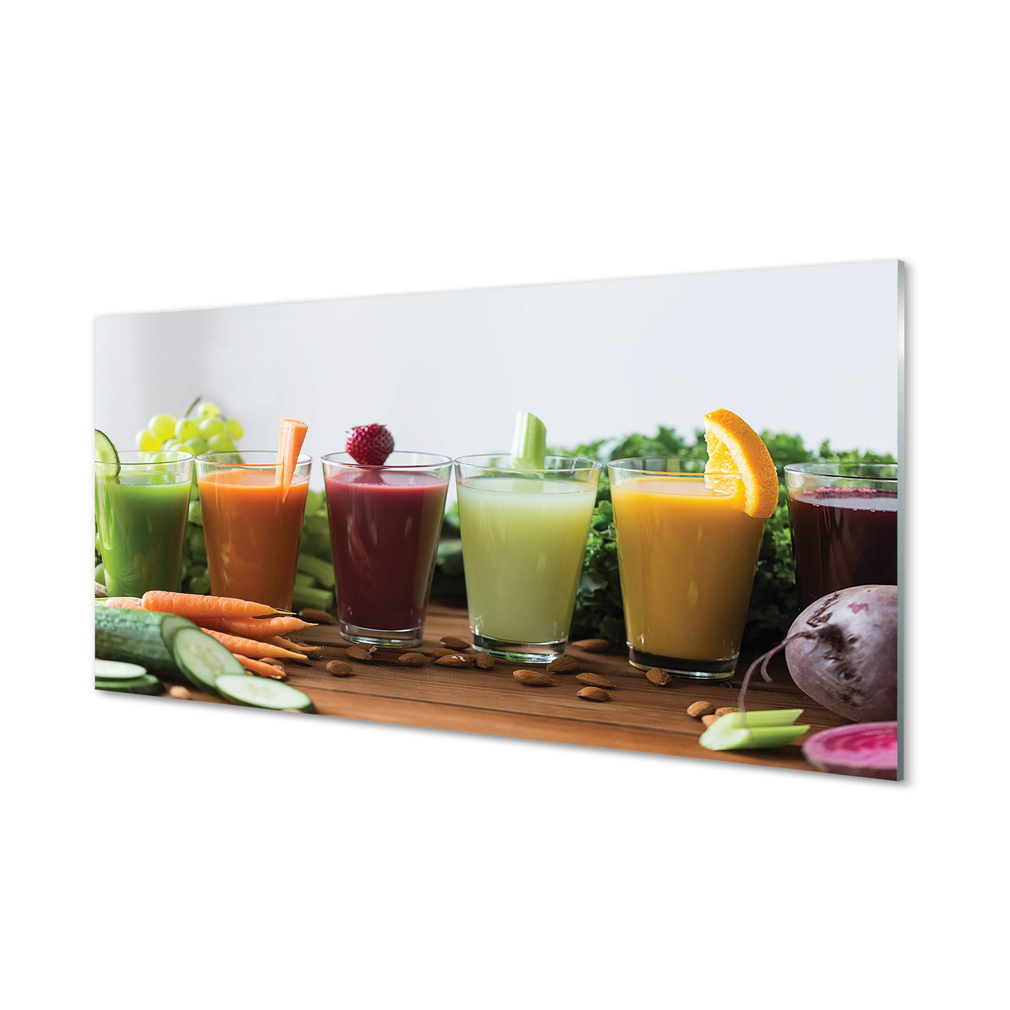 Tulup Panneaux De Cuisine Sur Verre - 140x70 - Gerbera