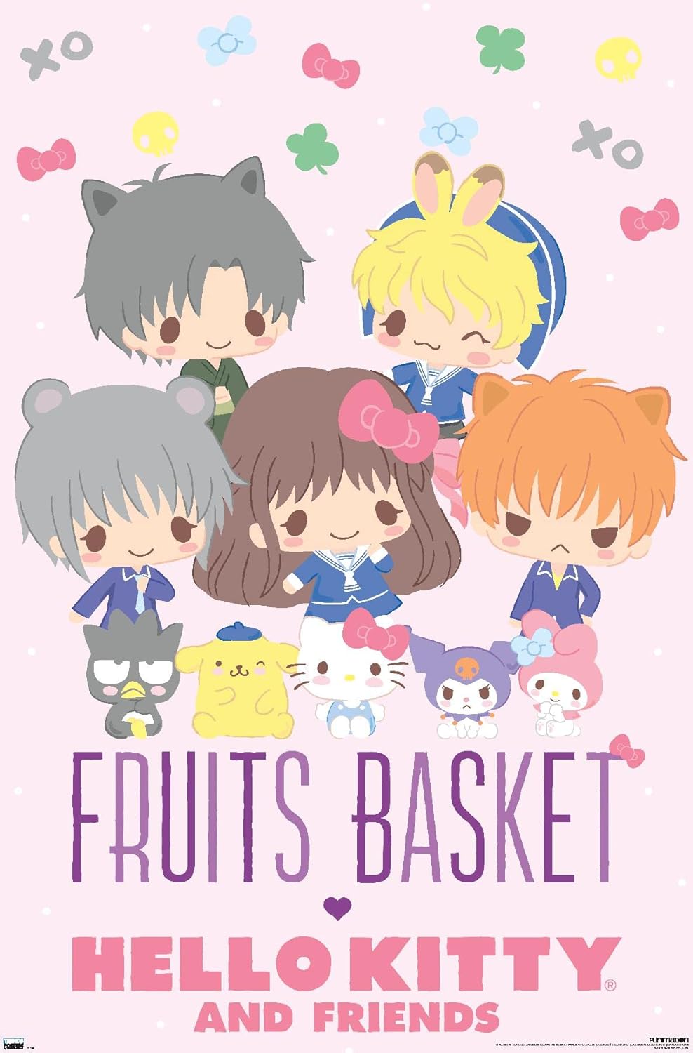 Trends International Fruits Basket x Hello Kitty and