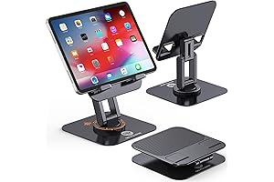 OCYCLONE Multi-Angle Tablet Stand - Enhanced Desk Convenience for Your Devices