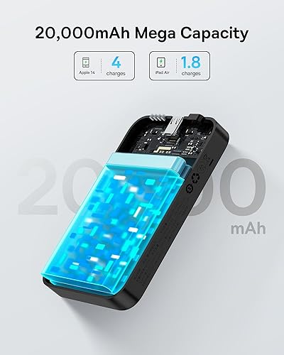 Miniatura 7 de Baseus 30000mAh 65W Power Bank &amp; 20000mAh 20W Magnetic Battery Pack