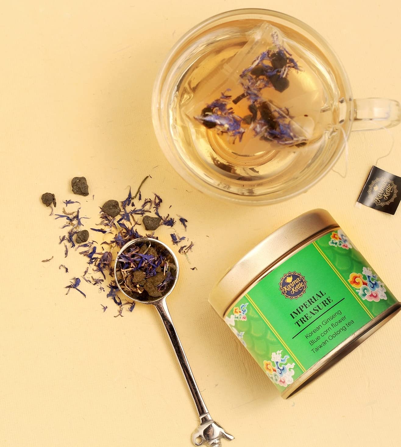 Imperial Treasure Taiwan Oolong tea 15 Pyramid Teabags