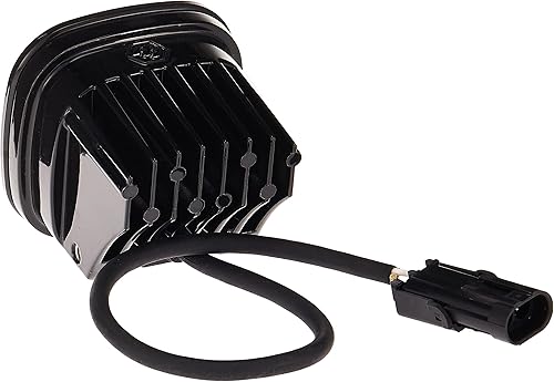 Miniatura 2 de Baja Designs Squadron Sport - Cápsulas de luz LED para Jeeps, camión, todoterreno, UTV - 2 unidades LED con arnés de cableado (esquina ancha ámbar)