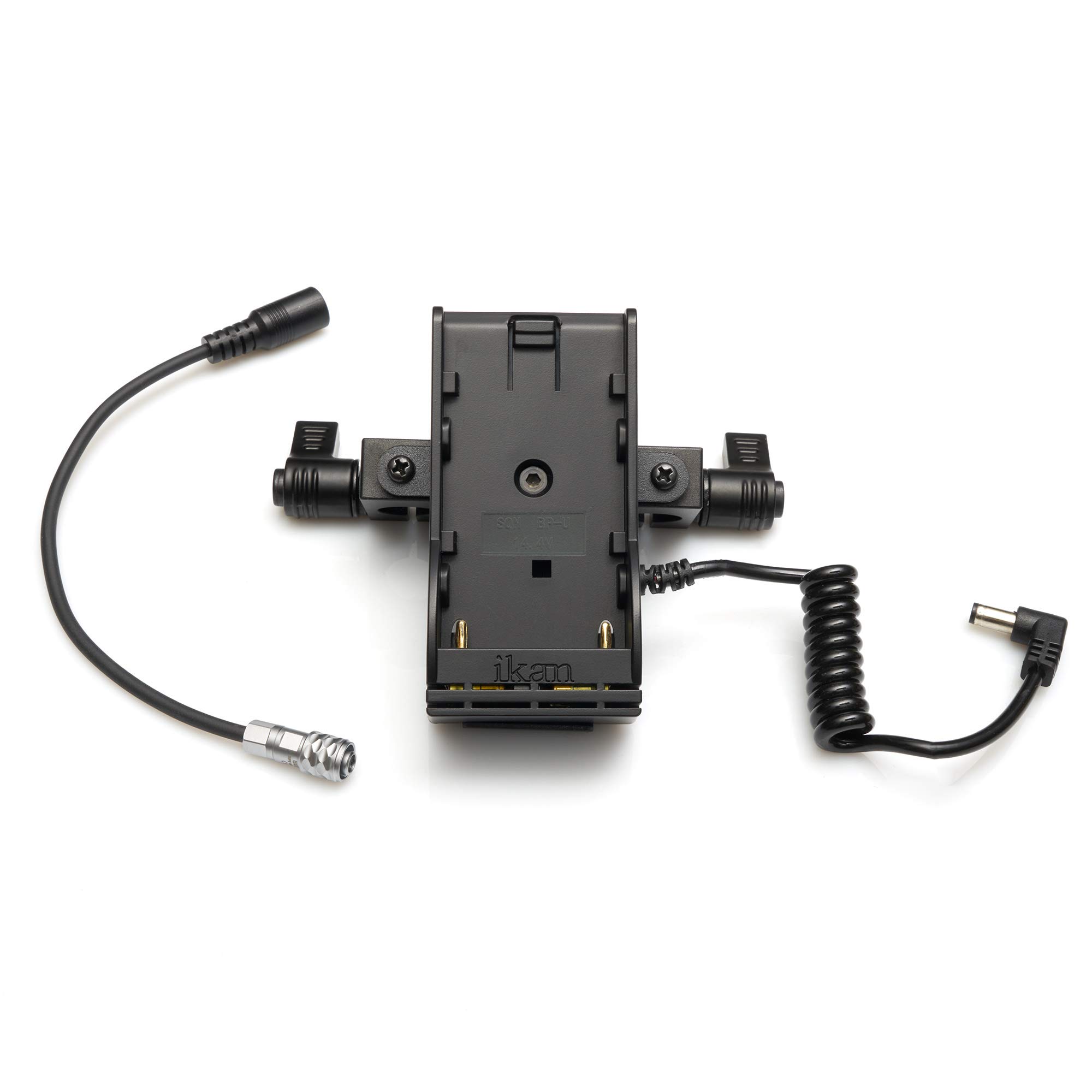 IkanStratus Blackmagic Bmpcc 4K & 6K Dual Rod Mount Dv Power Kit for Sony BP-U (BMPCC4K6K-PWR-2RD-BPU)