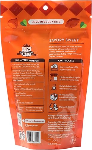 Miniatura 9 de Celebration Bash - Golosinas orgánicas para perros, golosinas orgánicas para perros hechas con mantequilla de maní, un gran regalo para cualquier