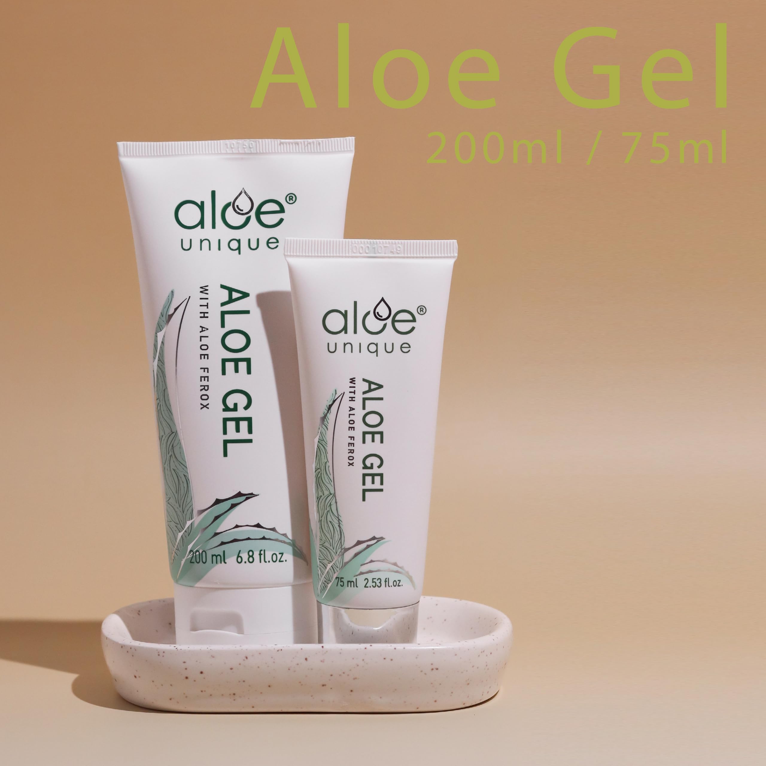 Aloe Gel with Aloe Ferox (More Rich Than Aloe Vera Gel) - Natural Skin Care  for Face