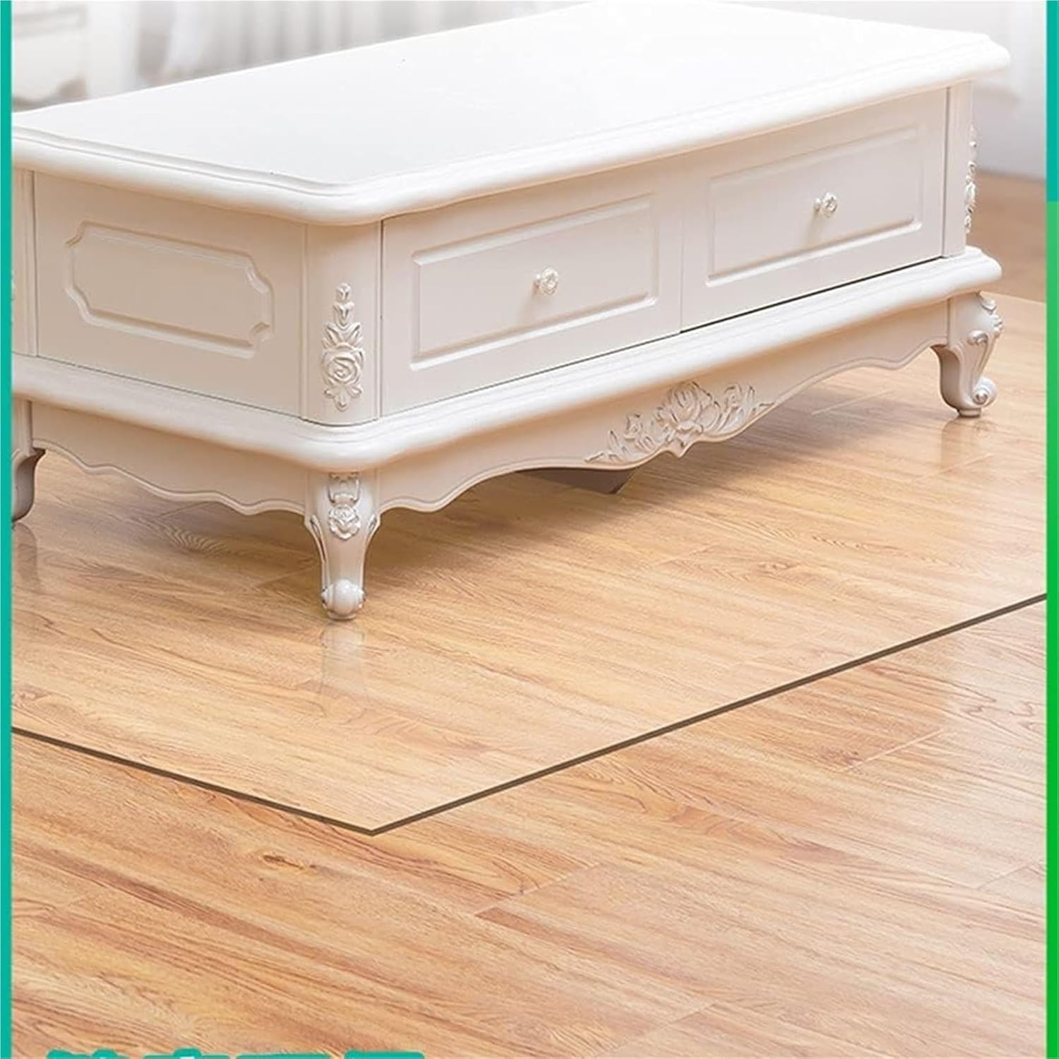 Table Cover Protector， Disposable Kitchen Table Mats, Heat-Resistant, Waterproof and Erasable Cover Protector for Dining(90x160cm)