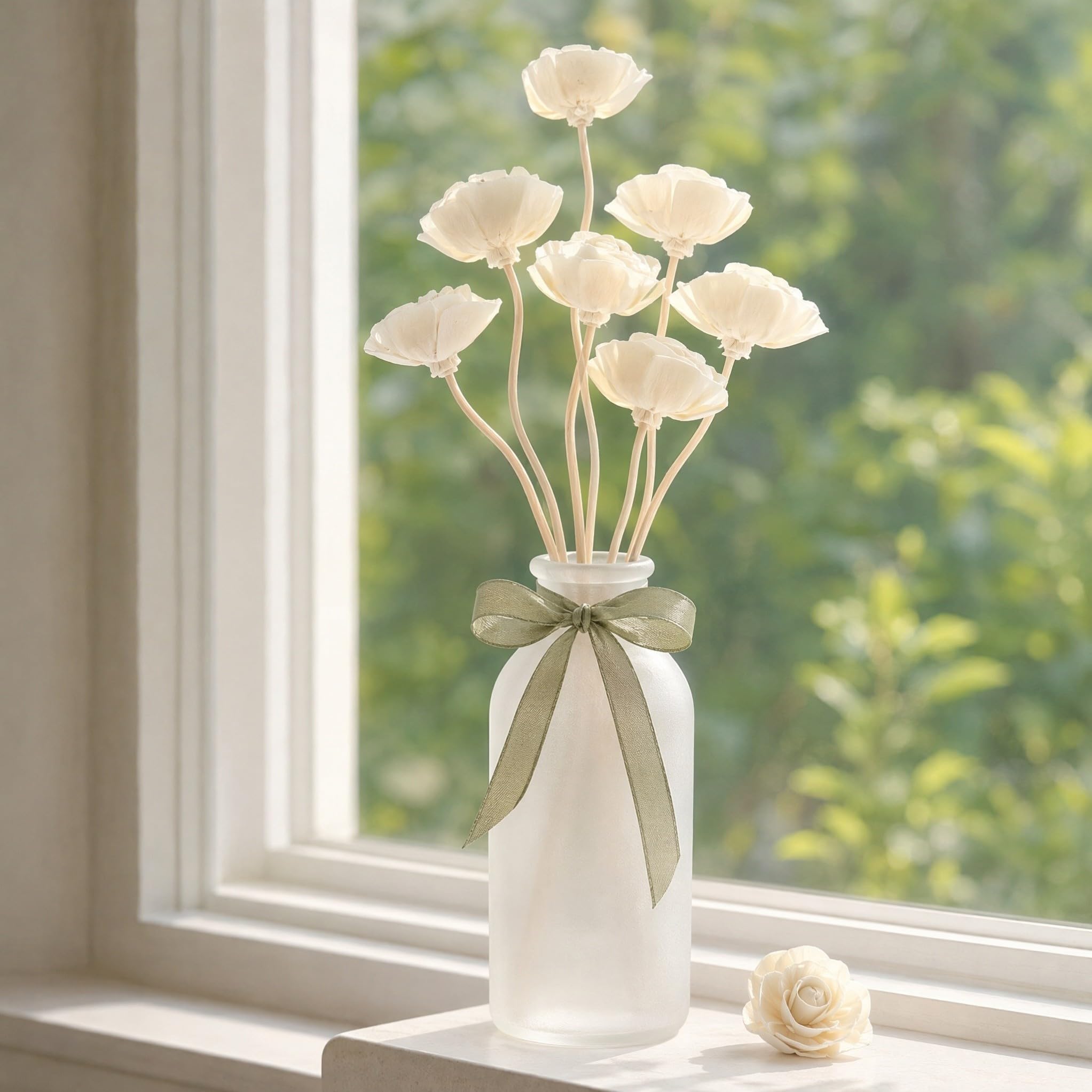 IMIKEYA 45 STK Aromatherapie-Rattan Stock Für Ätherisches Öl Rattan-Schilf-duftdiffusor Hochzeitsstöcke Blumendiffusor Nachfüllen Raumduftstäbchen Blumendekoration Holz Austauschbar Weiß