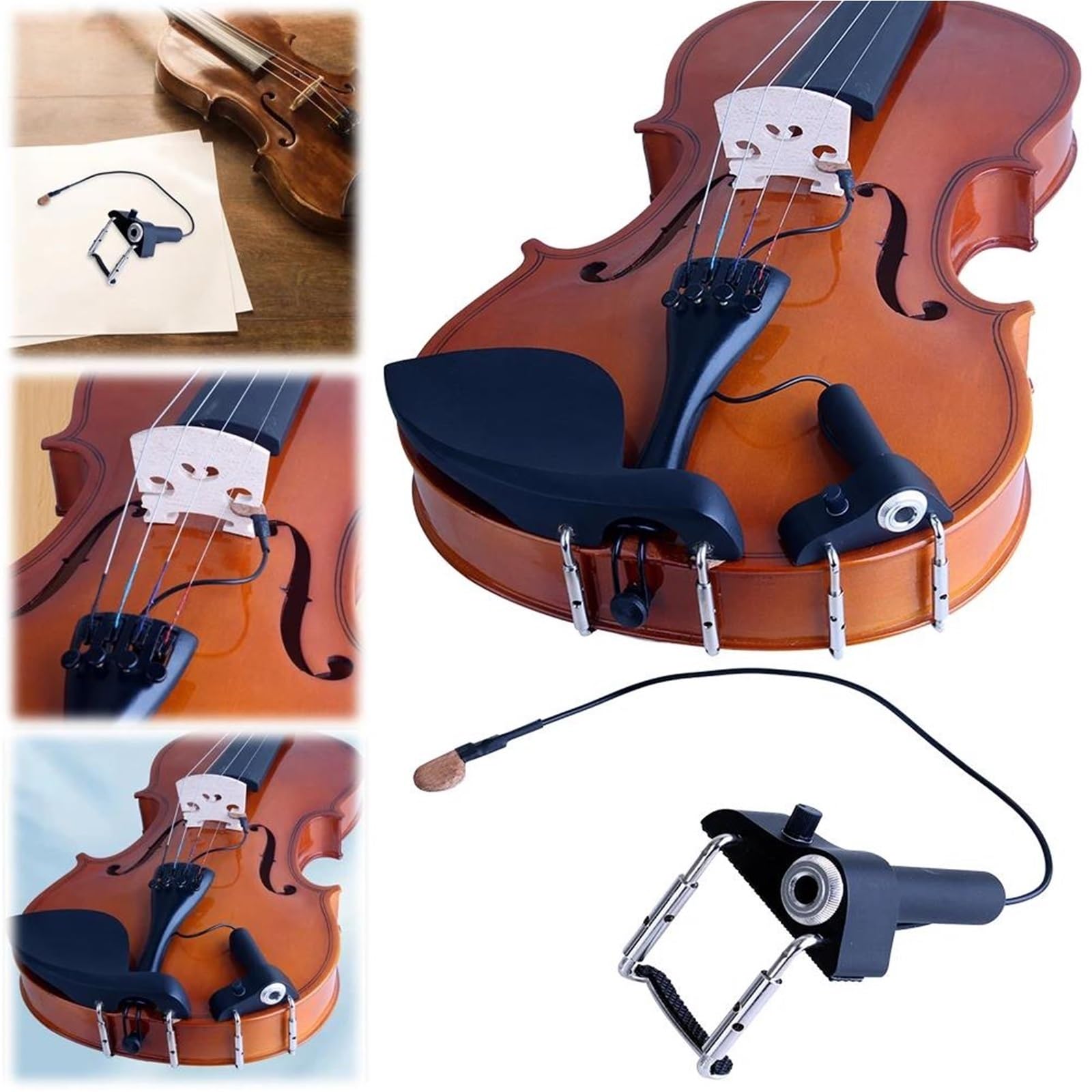 Akcesoria Do Skrzypiec Profesjonalne Przetwornik Skrzypcowy Instant Authentic Sound Bridge Do Instrumentów Muzycznych Akcesoria