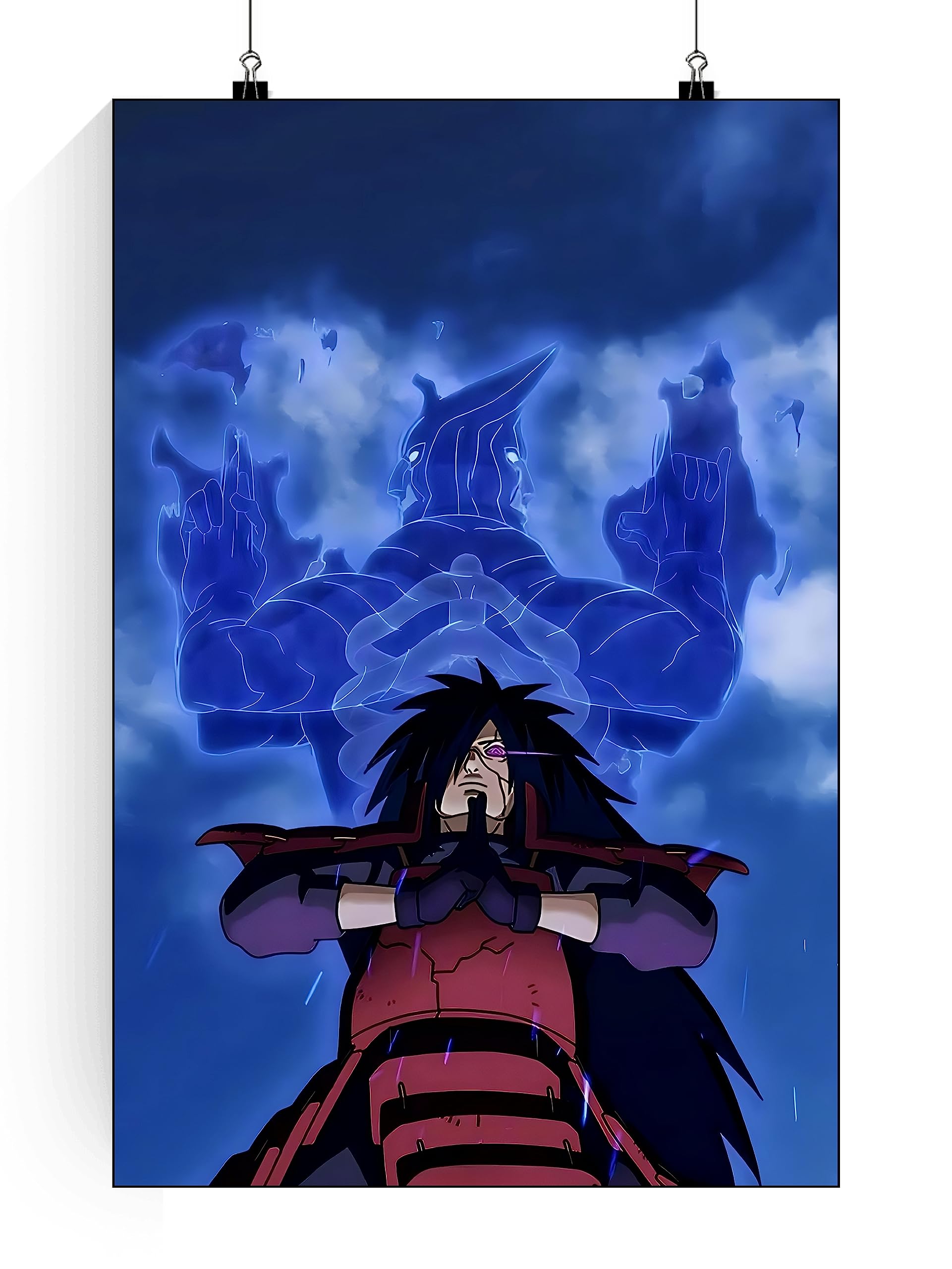 Times Comic Madara Poster | Madara Uchiha Poster | Madara Uchiha Naruto Anime Posters | Madara Uchiha Wall Poster