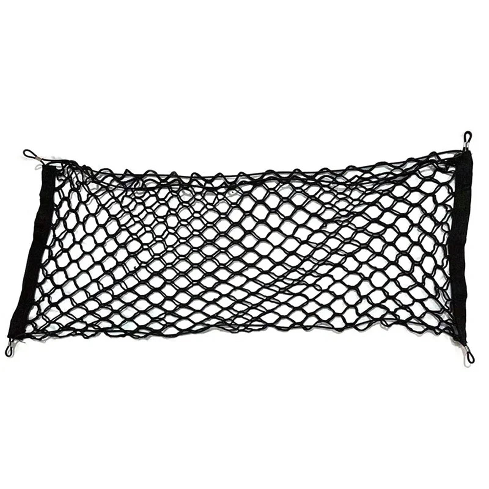 Rete per Bagagliaio Auto Rete portaoggetti for Bagagliaio Posteriore in Nylon Elastico for Auto per Riporre E Fissare(Color1)