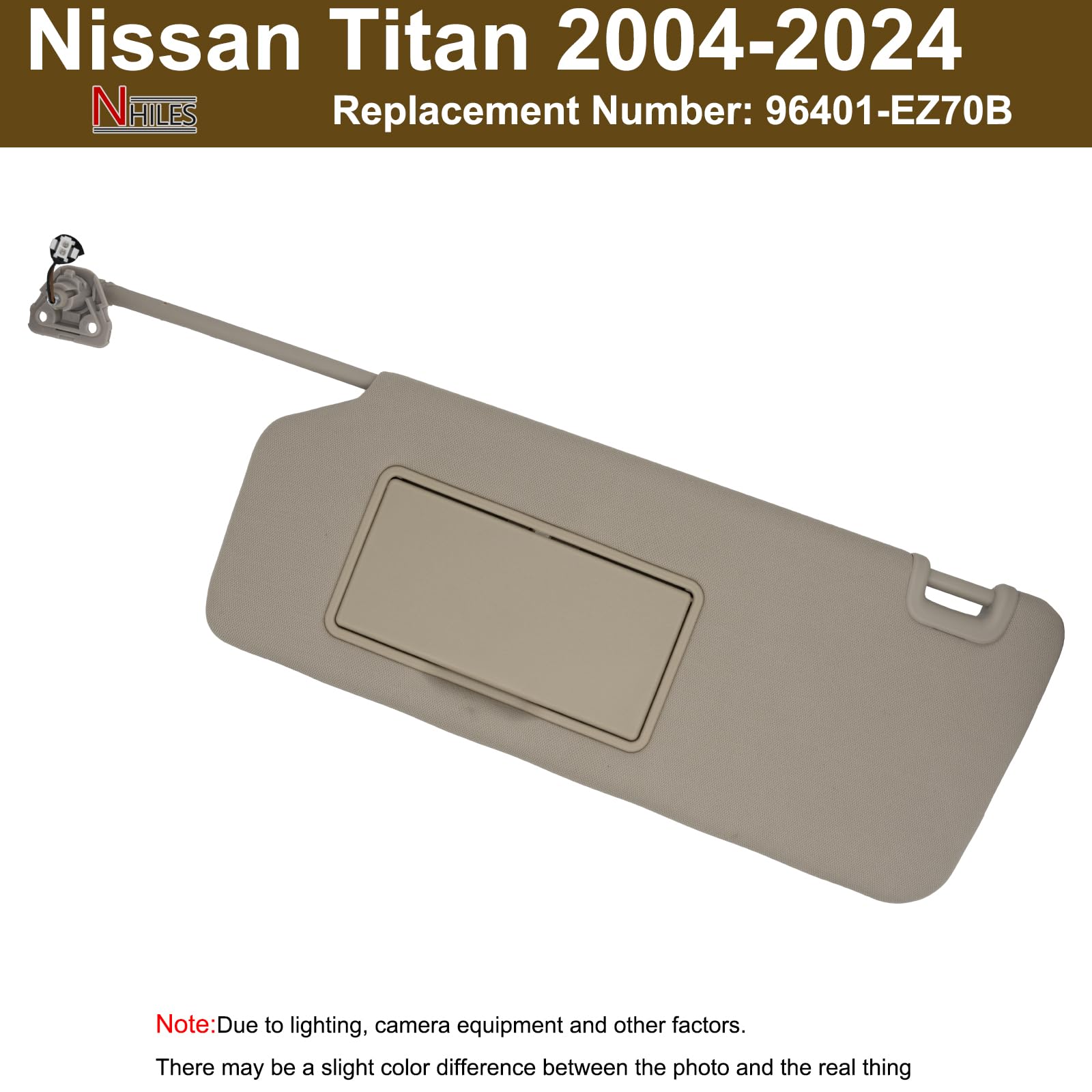 Amazon.com: NHILES Driver Left Side Sun Visor Replacement Fits for
