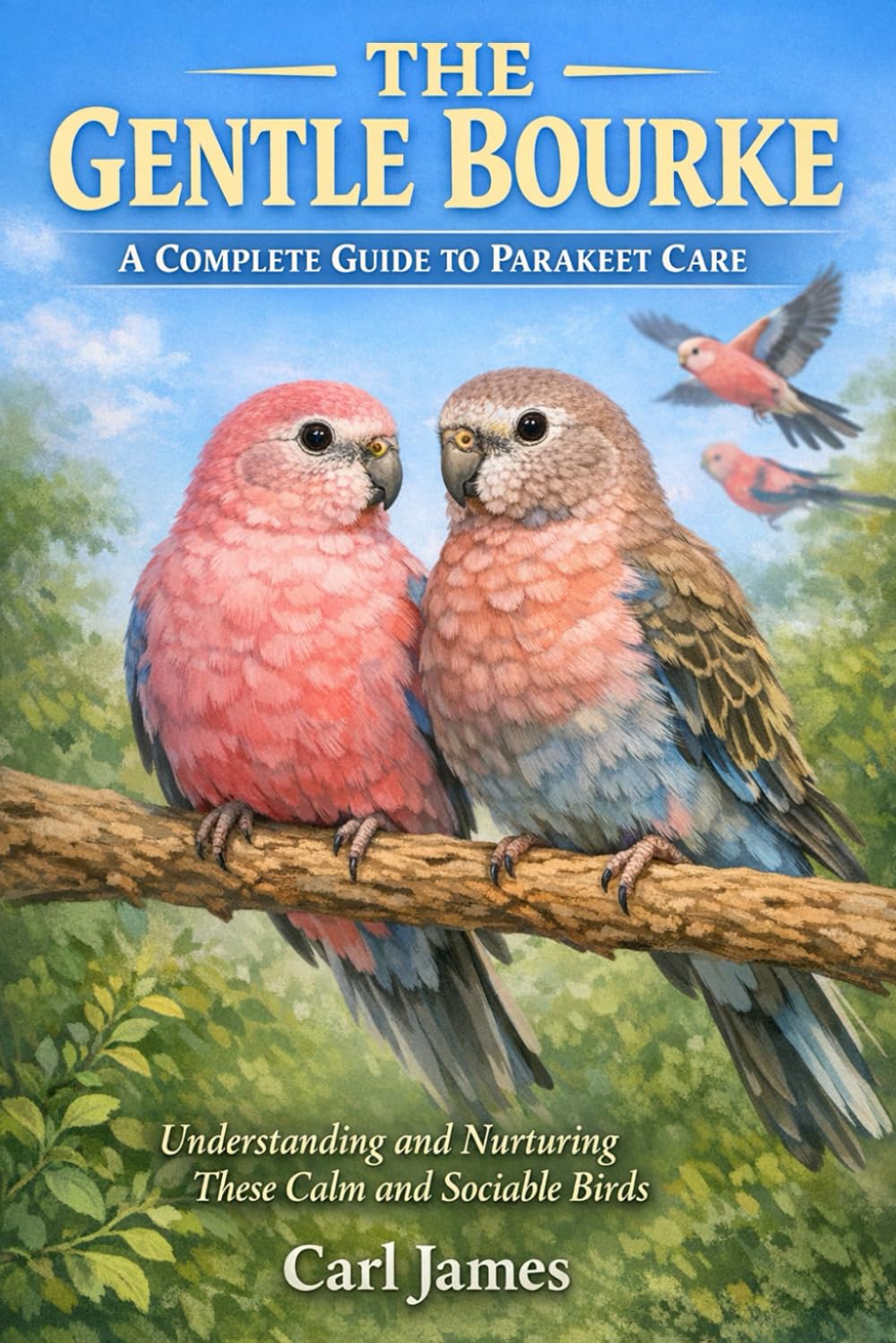 THE GENTLE BOURKE: A COMPLETE GUIDE TO PARAKEET CARE: Understanding and Nurturing These Calm and Sociable Birds