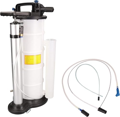 Bomba de vacío de transferencia de líquido de succión de aceite manual y neumática de 9 litros