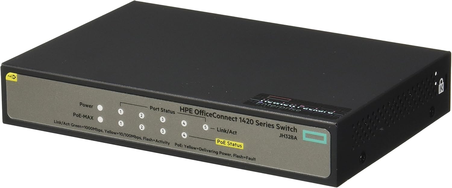 Hpe 1420 5G Poe+ (32W) Switch U.S. - English Localization