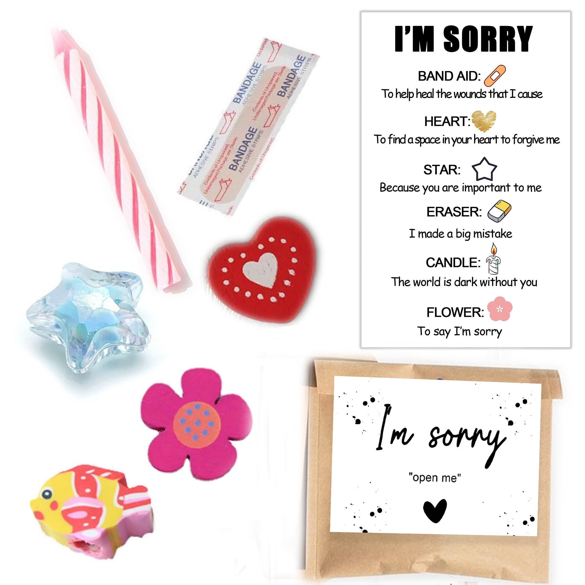 MKISHINE I'm Sorry Card, Apology, Please forgive Apology for Her best Friends Couple, Girlfriend, Boyfriend, Wife, and Family