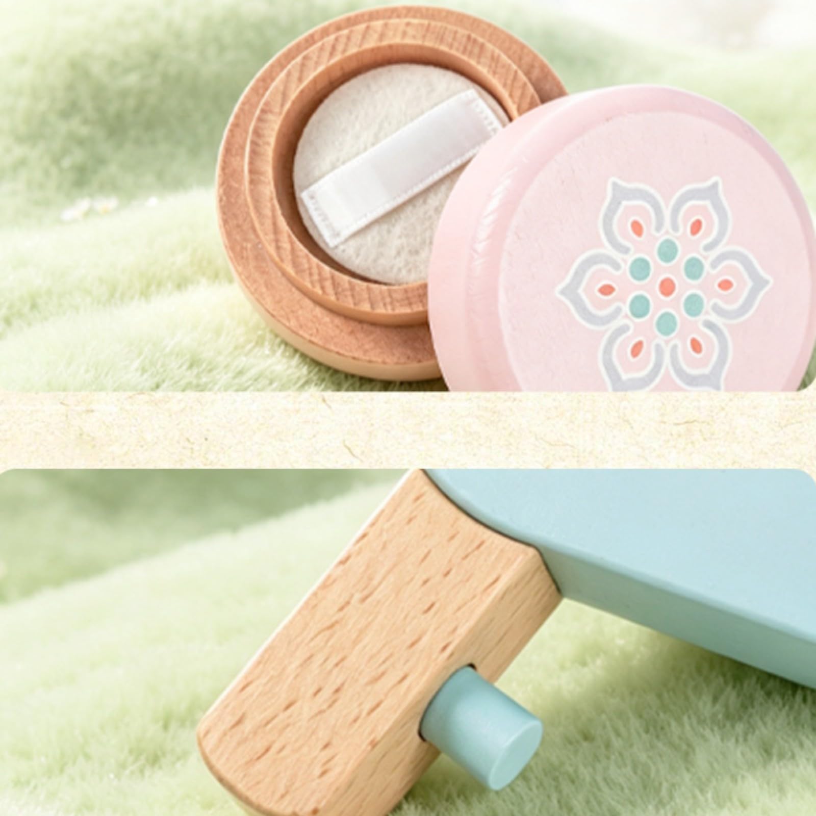 Juego Tocador Compacto Creativo, Juguete Tocador con Accesorios, Didáctico, para Casa