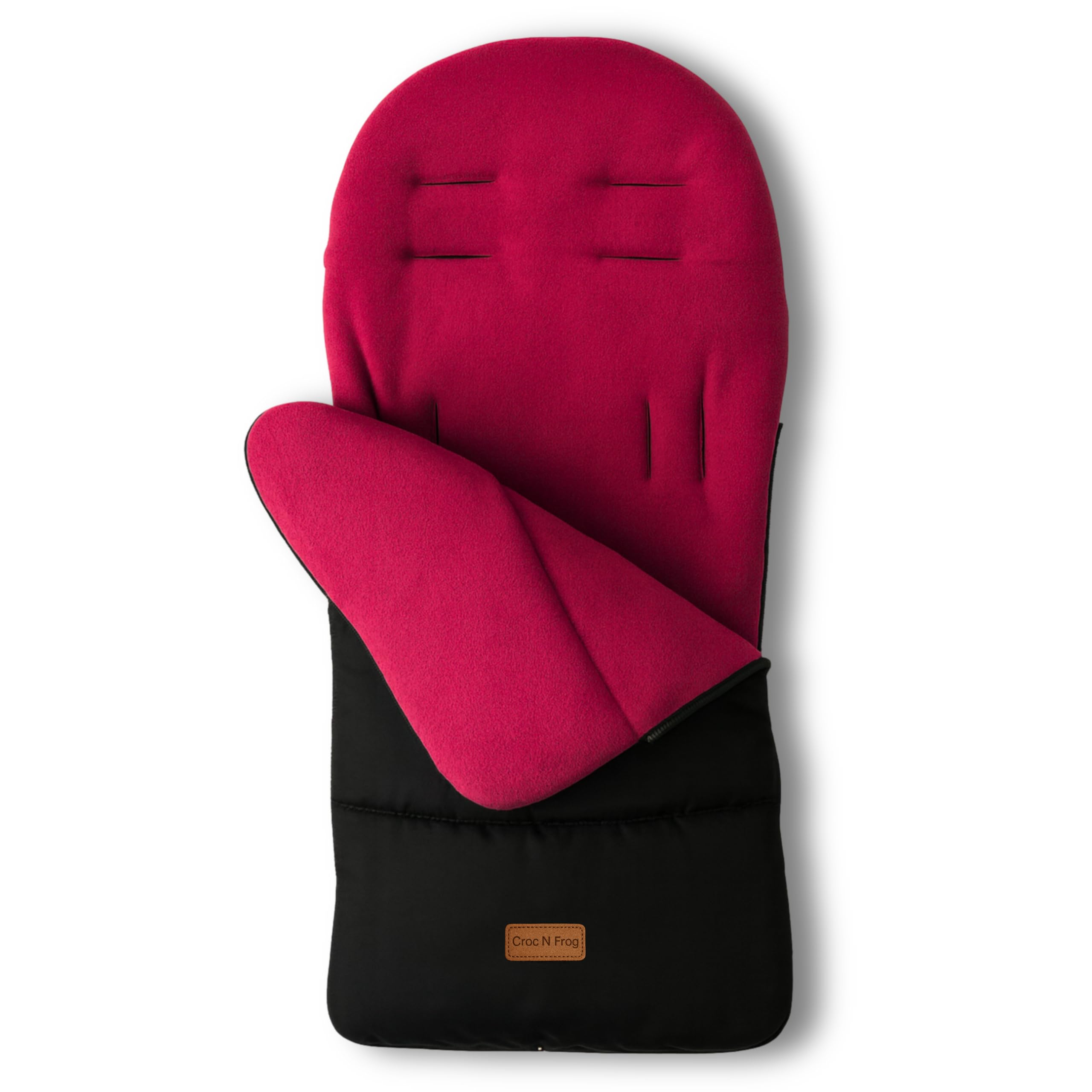 CrocnFrog Universal-Baby-Fußsack mit Wimpelkette – kuschelige Zehen für Kleinkinder, Schlafsack für Kinderwagen, Buggy, Kinderwagen und Kinderwagen, wasser- und winddicht, um das Baby zu schützen